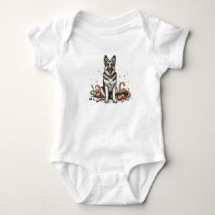 Kerstherder Romper