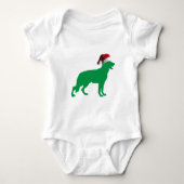 Kerstherder Romper (Voorkant)