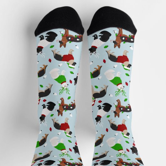 Kerstherder Sokken (Top)