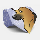 Kerstherder Stropdas (Opgerold)