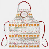 Kerstherinneringen bakken met Nana Waterverf Schort (Voorkant)