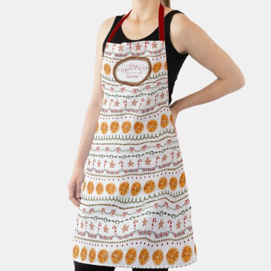 Kerstherinneringen bakken met Nana Waterverf Schort (Insitu)