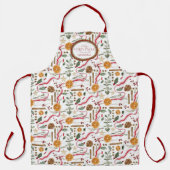 Kerstherinneringen bakken met oma Waterverf Schort (Voorkant)