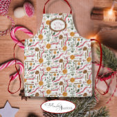 Kerstherinneringen bakken met oma Waterverf Schort