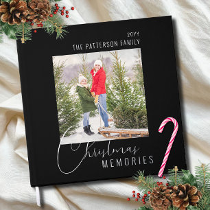 Kerstherinneringen Echte Folie Familiefoto Gastenboek