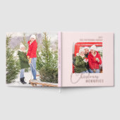 Kerstherinneringen Familiefoto gepersonaliseerd Gastenboek (Volledig)