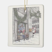 Kerstherinneringen in Field's Keramisch Ornament (Links)