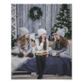 Kerstherinneringen personaliseren Sjabloon 8 x 10  Foto Afdruk (Voorkant)