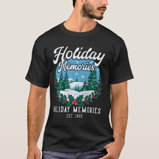 Kerstherinneringen T-shirt (Voorkant)