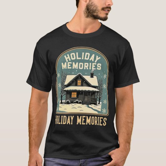 Kerstherinneringen T-shirt (Voorkant)