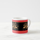 Kersthert Espresso Kop (Voorkant rechts)