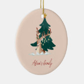  kersthert keramisch ornament (Rechts)