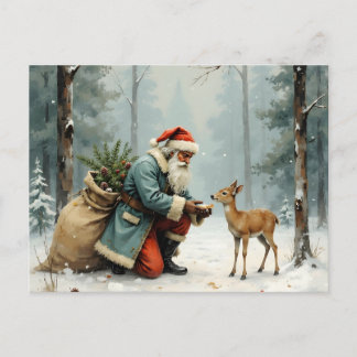 Kersthert Kerstkaart Kunstwerk Feestdagenkaart