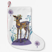 kersthert kleine kerstsok (Voorkant)