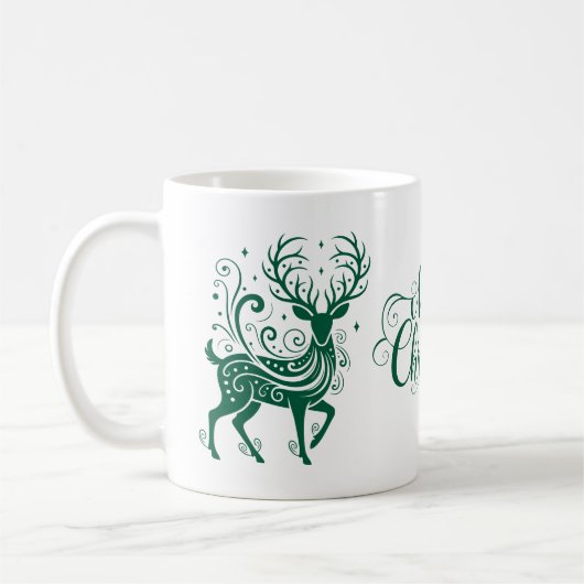 Kersthert Koffiemok (Links)