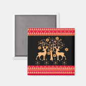 kersthert magneet (Voorkant / Achterkant)