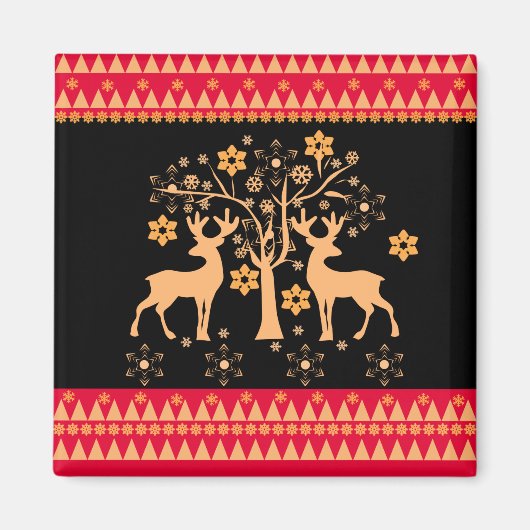 kersthert magneet (Voorkant)