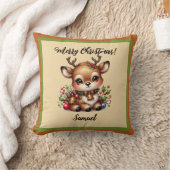 Kersthert met naam Sierkussen (Deken)