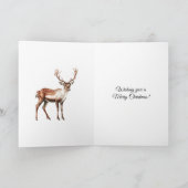 Kersthert Ree Eland Kaart (Binnen)