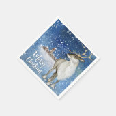 kersthert servet (Hoek)