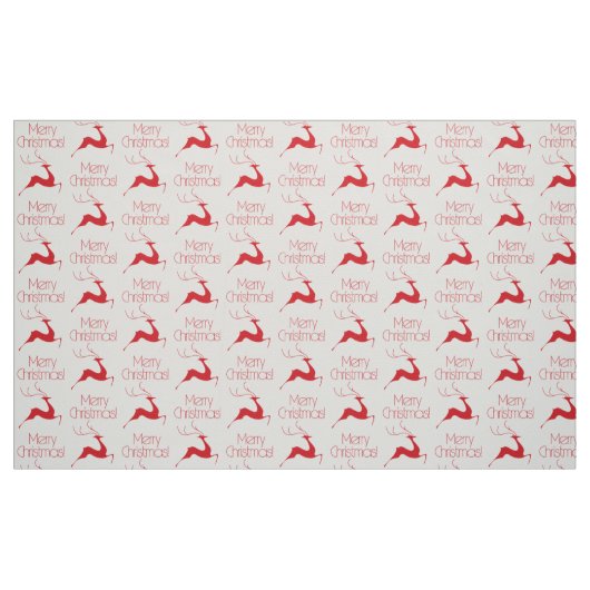 kersthert stof (Fat Quarter)