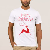 kersthert t-shirt (Voorkant)