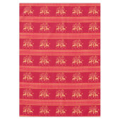 kersthert tafelkleed (Voorkant)