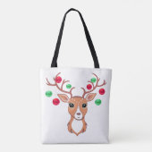 Kersthert Tote Bag (Achterkant)
