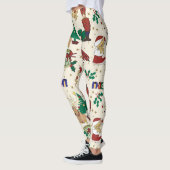 Kerstherten, beer, katten en Noodkraker Leggings (Links)