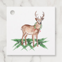 Kerstherten cadeau Labels