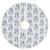 Kerstherten grappige illustratie boom rok kerstboom rok (Voorkant)