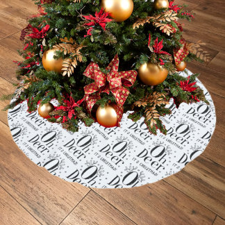 Kerstherten grappige illustratie boom rok kerstboom rok