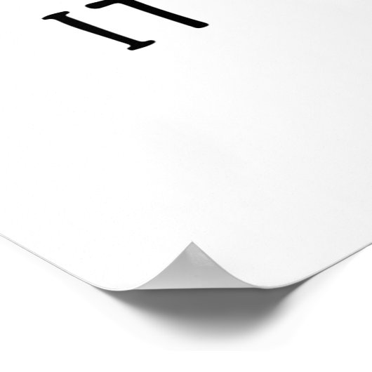 Kerstherten grappige illustratie poster (Hoek)