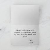 Kerstherten grappige illustratie vakantie kaart (Binnen)