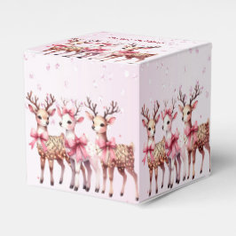 Kerstherten Holiday Gift Box Bedankdoosjes