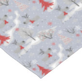 Kerstherten in het bos. Kerst, hert Tafelkleed (Gekanteld)