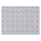 Kerstherten in het bos. Kerst, hert Tafelkleed (Voorkant (Horizontaal))