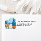 Kerstherten & Landschapsadres Etiket (Insitu)