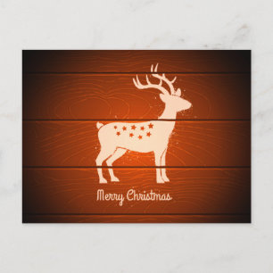 Kerstherten op houten achtergrond feestdagenkaart