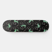 Kerstherten Ster Winter Patroon  Persoonlijk Skateboard (Horizontaal)
