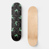 Kerstherten Ster Winter Patroon  Persoonlijk Skateboard (Voorkant)