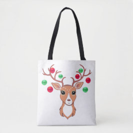 Kerstherten Tote Bag