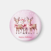 Kerstherten vakantie magneet (Voorkant)