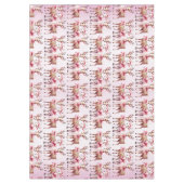 Kerstherten vakantie tafelkleed (Voorkant)