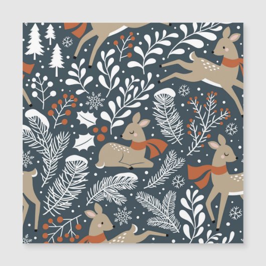 Kerstherten vintage, vrolijk ontwerp (Voorkant)