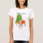 Kerstherten voor het hele gezin t-shirt (Voorkant)