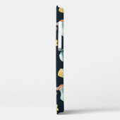 Kerstherten: Waterverf Naadloos Patroon Case-Mate iPhone Case (Achterkant / Links)