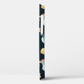 Kerstherten: Waterverf Naadloos Patroon Case-Mate iPhone Case (Achterkant / Links)