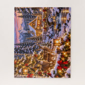 Kersthertenhuisje Legpuzzel (Verticaal)