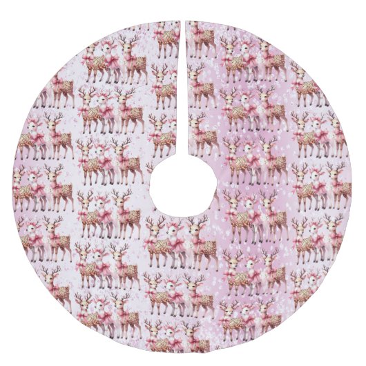 Kersthertenrok Kerstboom Rok (Voorkant)